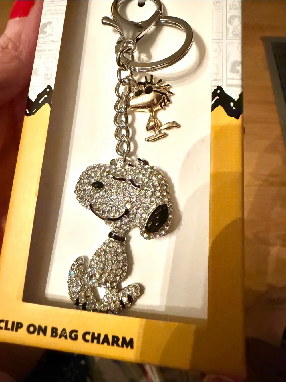Peanuts rhinestone snoopy